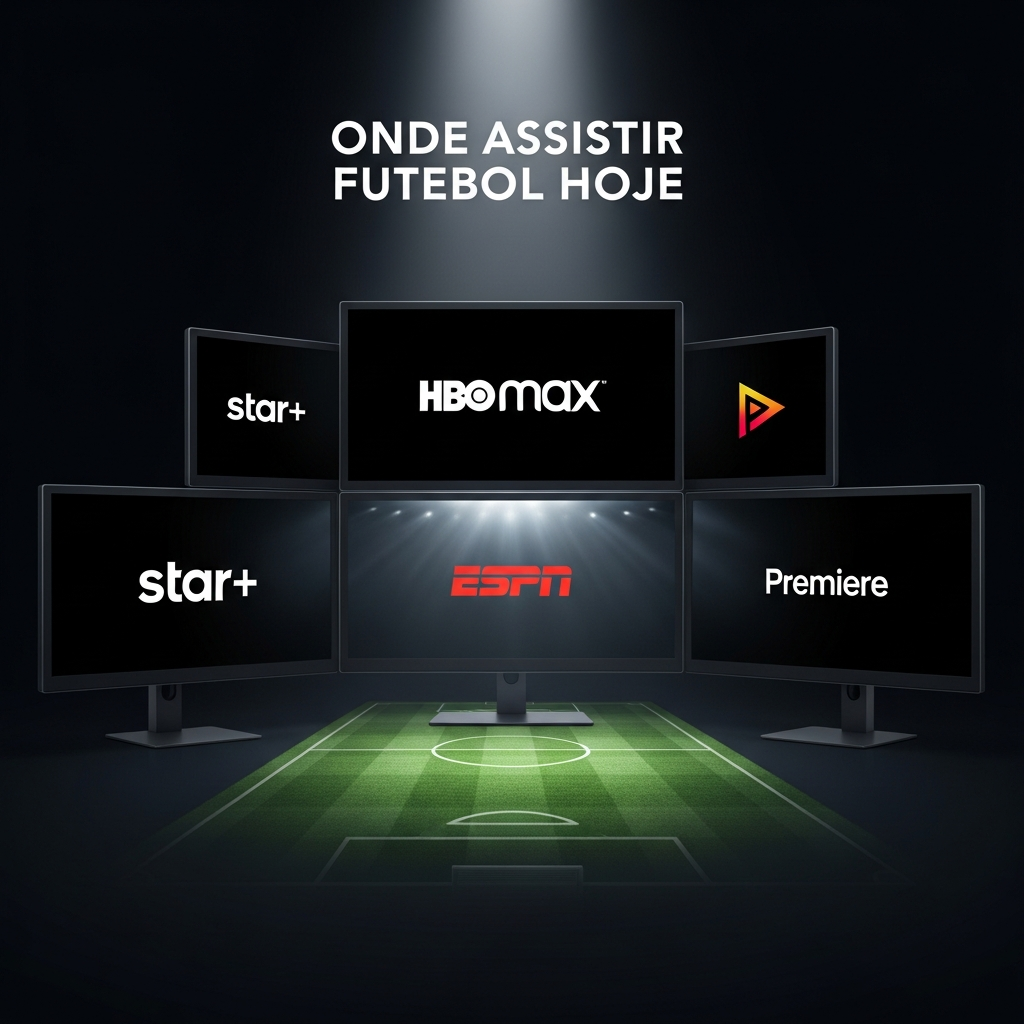 Onde Assistir Futebol Hoje: Agenda Completa de Jogos e Transmissões AO VIVO