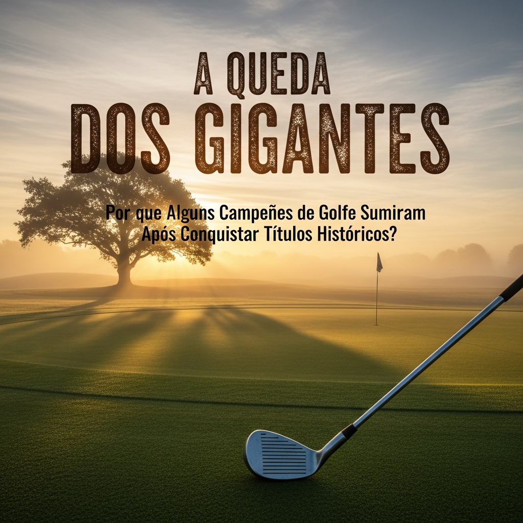 A Queda dos Gigantes: Por Que Campeões de Golfe Desaparecem Após Títulos Históricos?