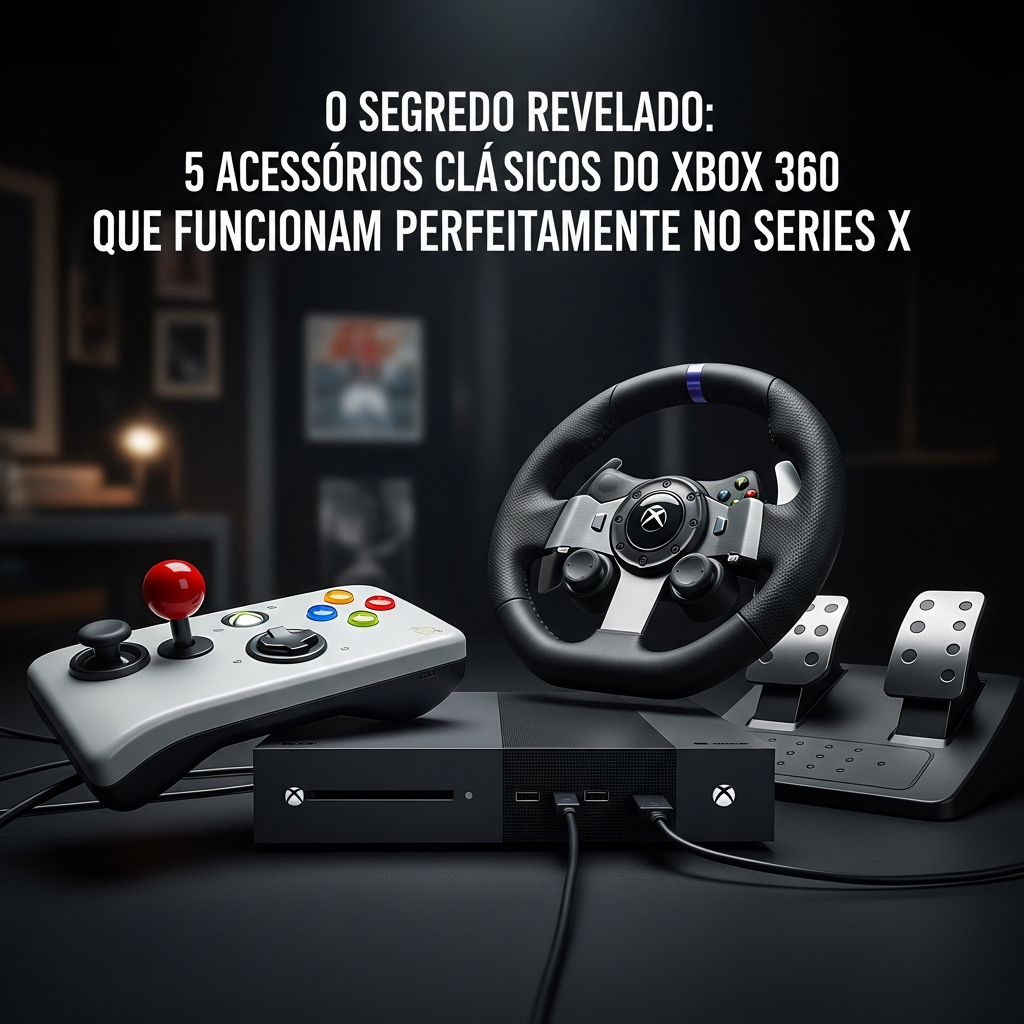 5 Acessórios Clássicos do Xbox 360 Que Funcionam no Series X: Compatibilidade Profunda e Técnica