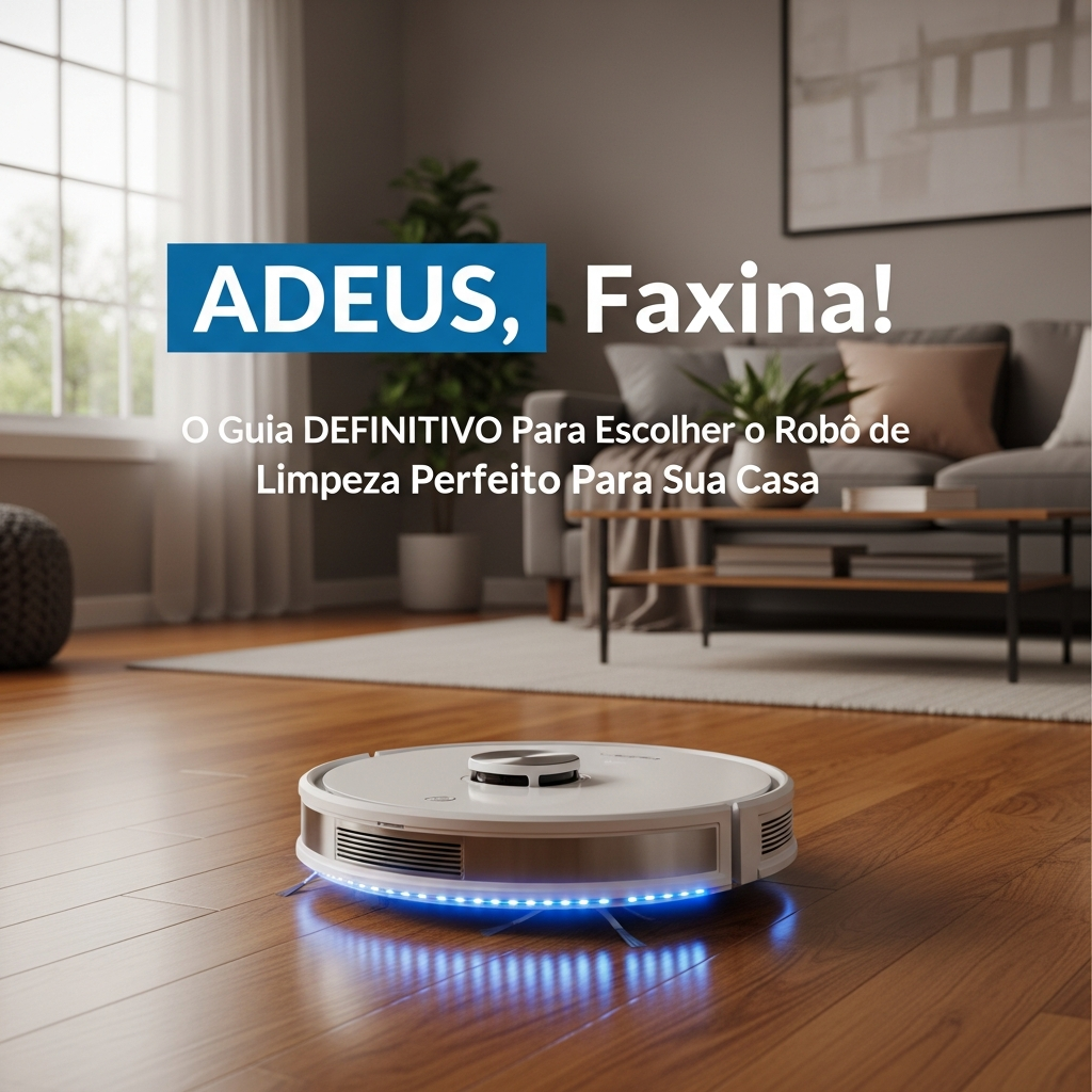 Adeus, Faxina! O Guia DEFINITIVO Para Escolher o Robô de Limpeza Perfeito | GuiaZap