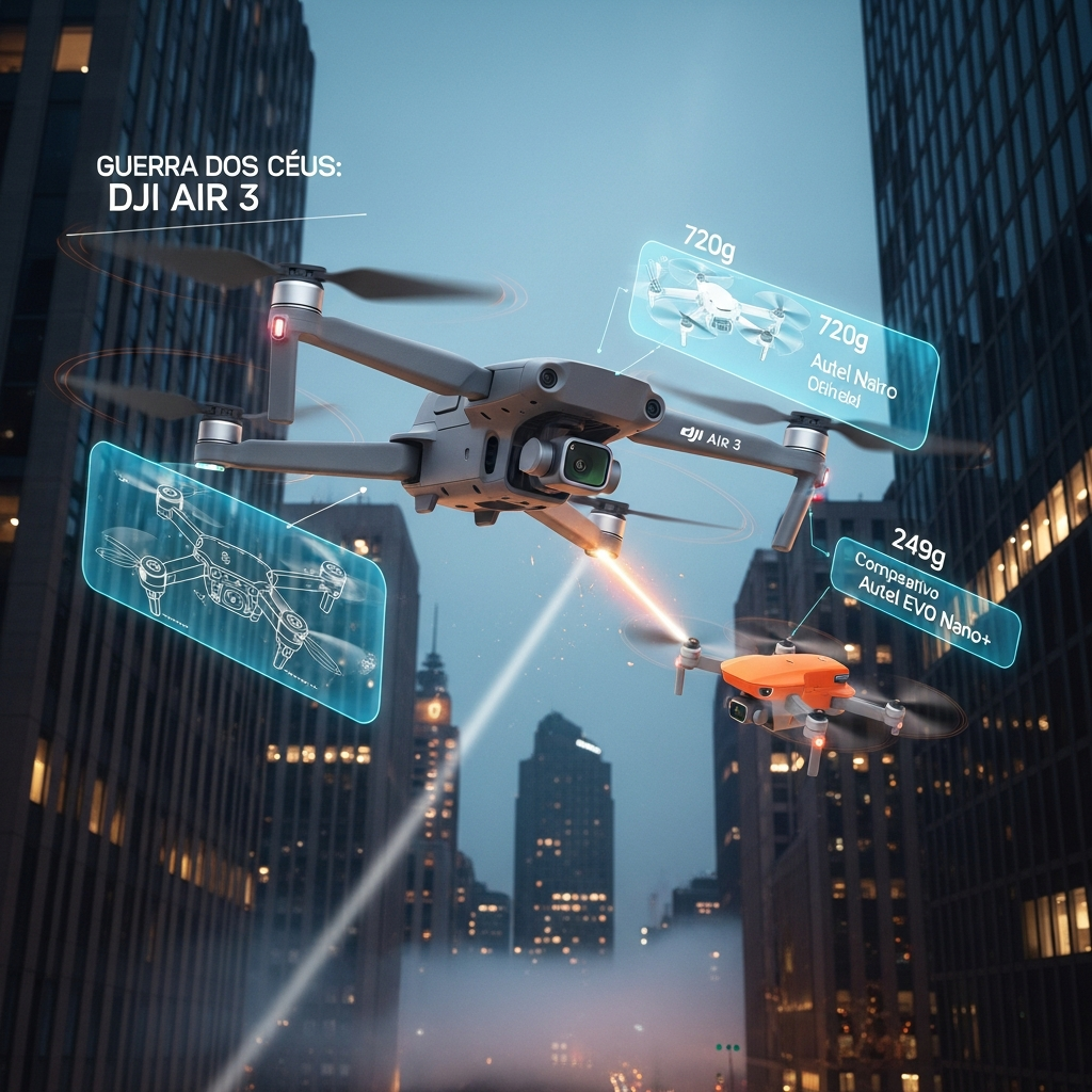 DJI Air 3 vs. Autel EVO Nano+: O Comparativo Técnico que Define o Vencedor da Guerra dos Céus