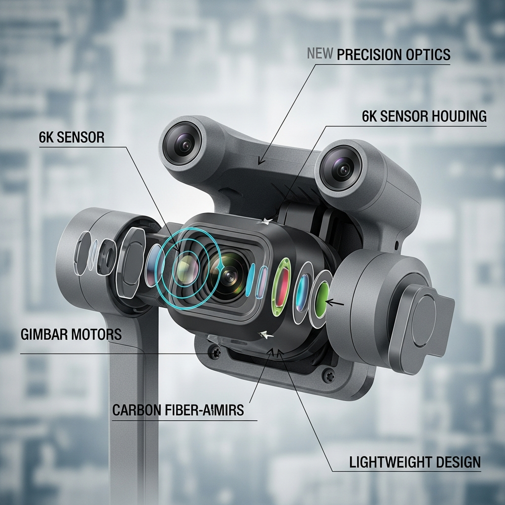 A Revolução da Imagem: Sensor 6K e a Nova Ótica Integrada