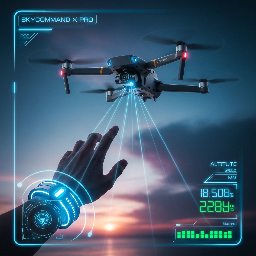 Fim do Controle Tátil? Testamos o Drone Pilotado por Gestos Manuais | GuiaZap