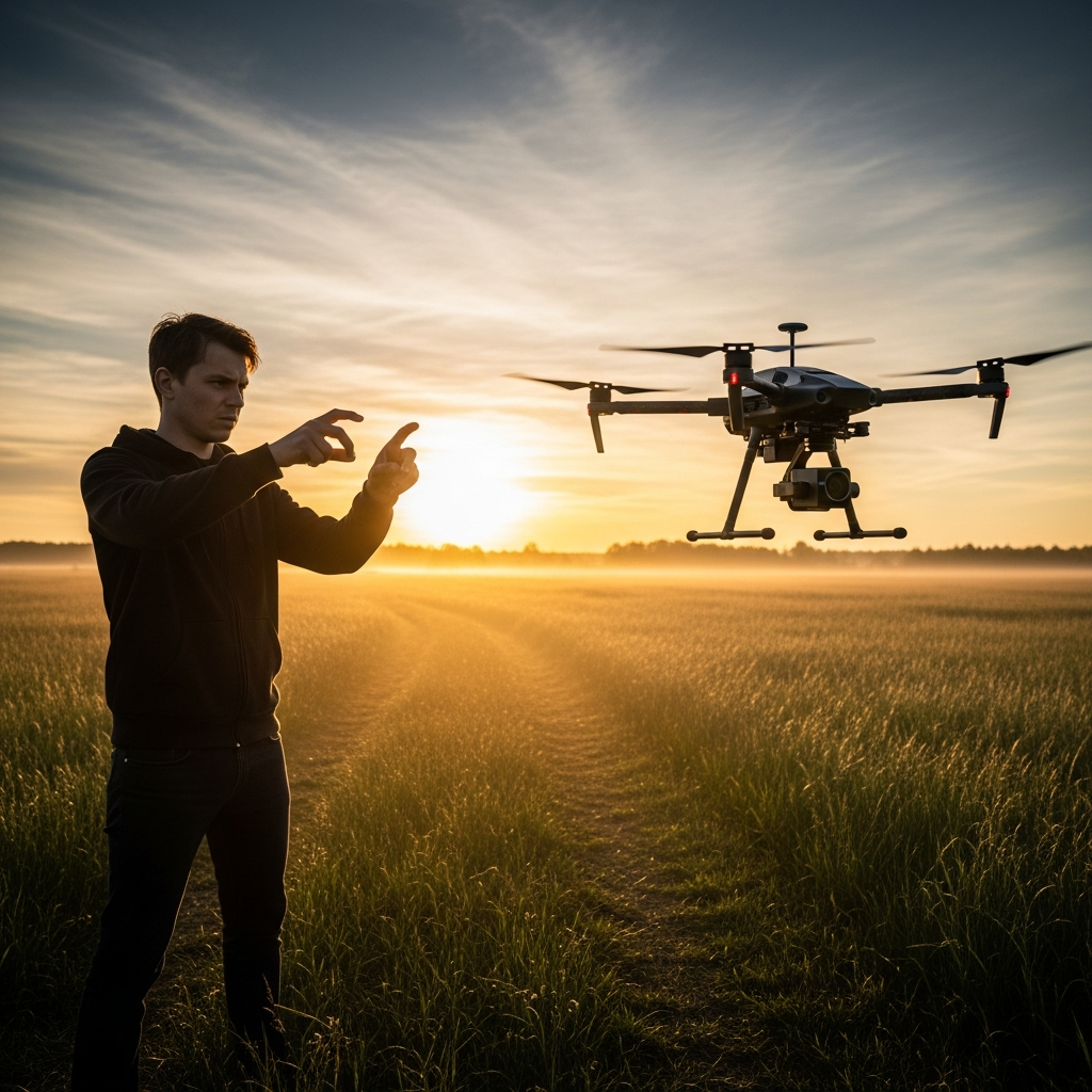 Experiência de Voo em Campo: Testando a Precisão e a Curva de Aprendizagem