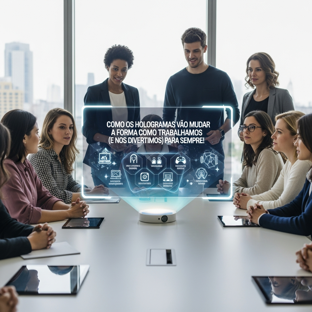 Hologramas: Como a Tecnologia Tridimensional Irá Transformar o Trabalho e o Lazer Para Sempre | GuiaZap