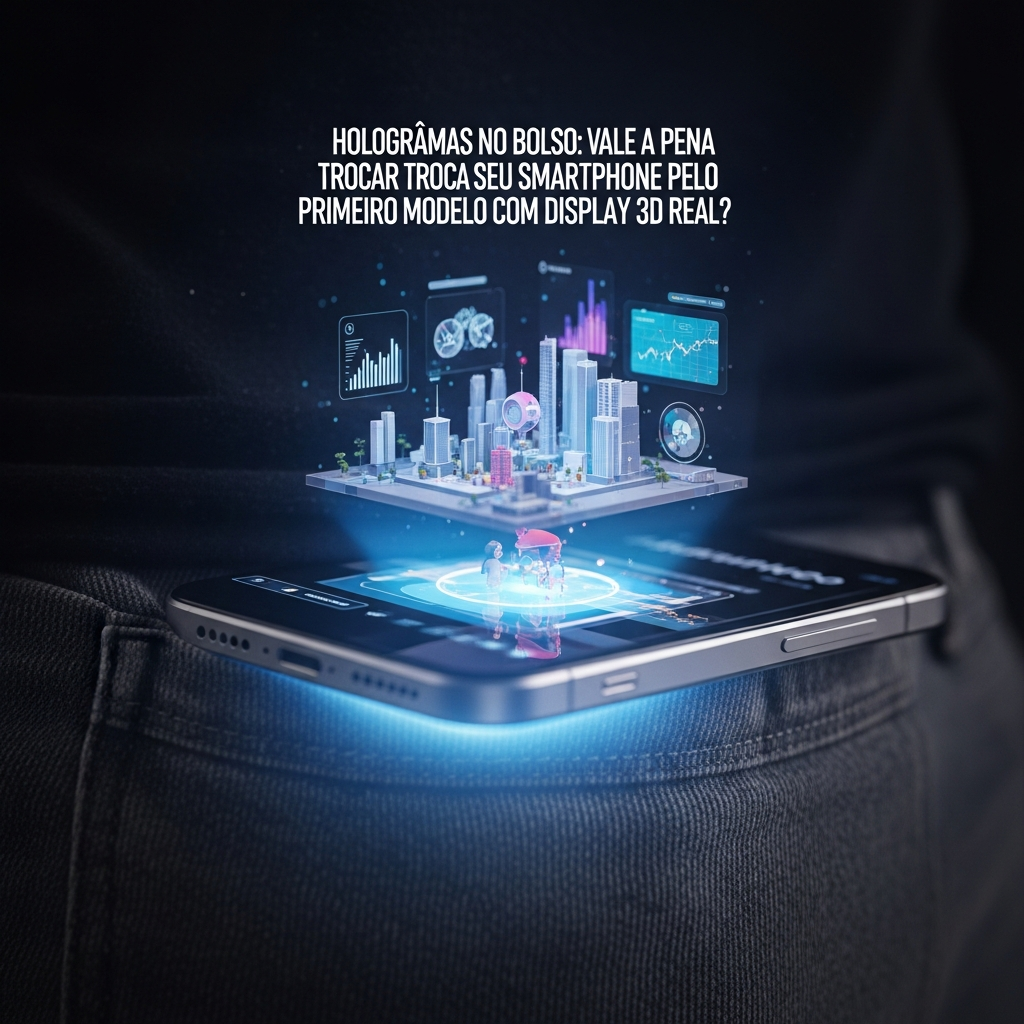 A Promessa da Visão Estereoscópica Pessoal: O Que é um Display 3D Real?