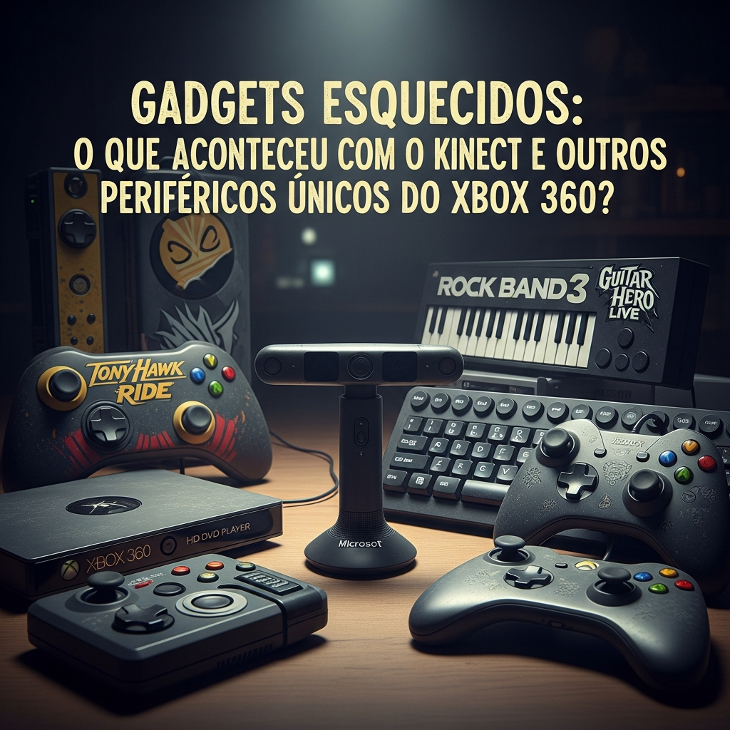 Kinect e Outros: A Crônica dos Periféricos Esquecidos do Xbox 360 – Análise Técnica Profunda