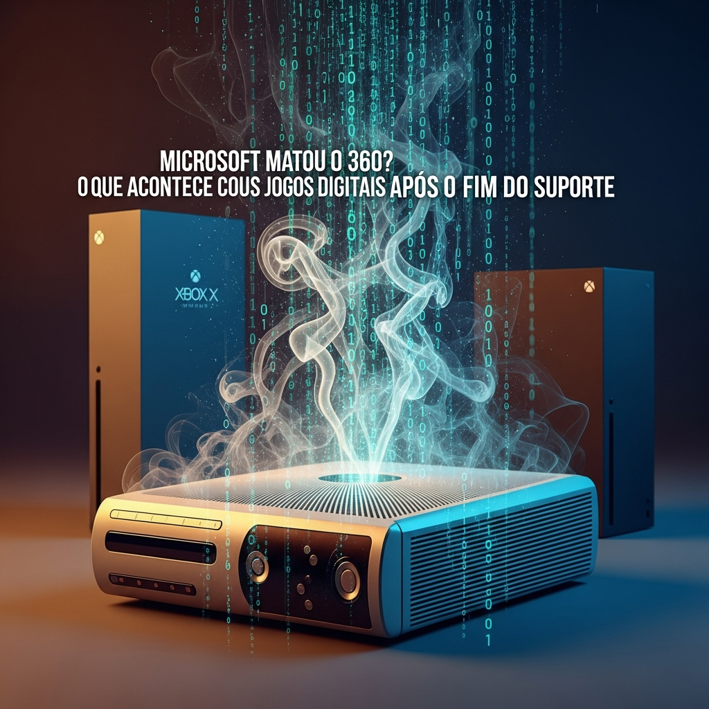 Microsoft Matou o 360? O Que Acontece Com Seus Jogos Digitais Após o Fim do Suporte