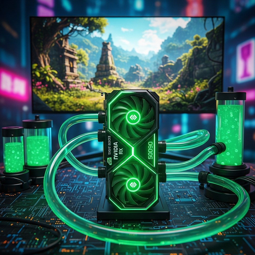 RTX 5090 Chegou! O Lançamento Que Vai Mudar Seus Jogos 4K Para Sempre – Veja os Benchmarks