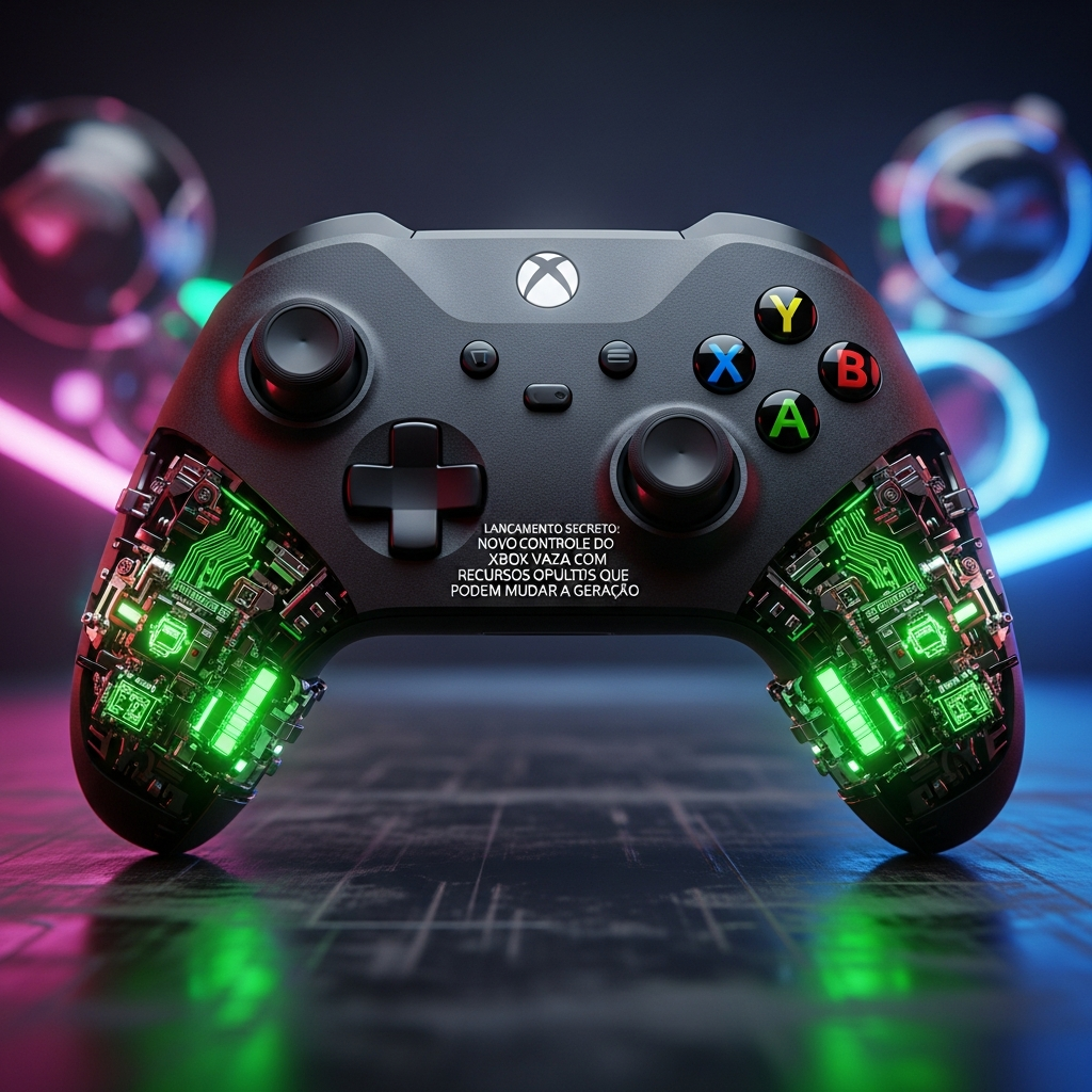 Lançamento Secreto: Novo Controle do Xbox Vaza com Recursos Ocultos que Podem Mudar a Geração | GuiaZap