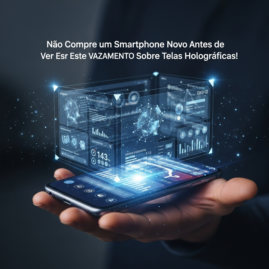 Vazamento Chocante: Telas Holográficas em Smartphones Podem Mudar Tudo – Não Compre Antes!