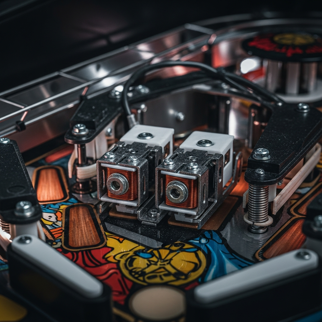 O Segredo dos Flippers: Como Funcionam as Máquinas de Pinball Mecânicas, da Eletromecânica ao Estado Sólido