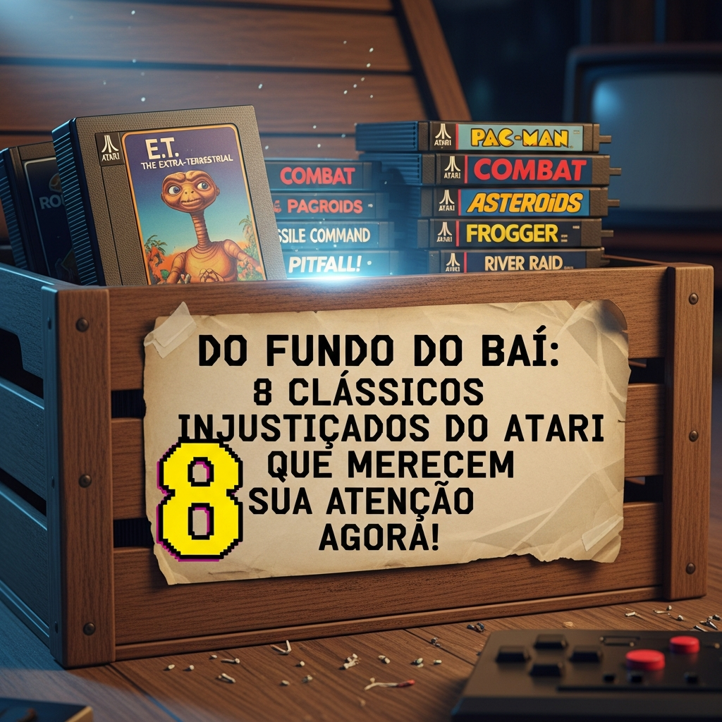 Atari 2600: 8 Clássicos Injustiçados Que Você PRECISA Jogar AGORA!