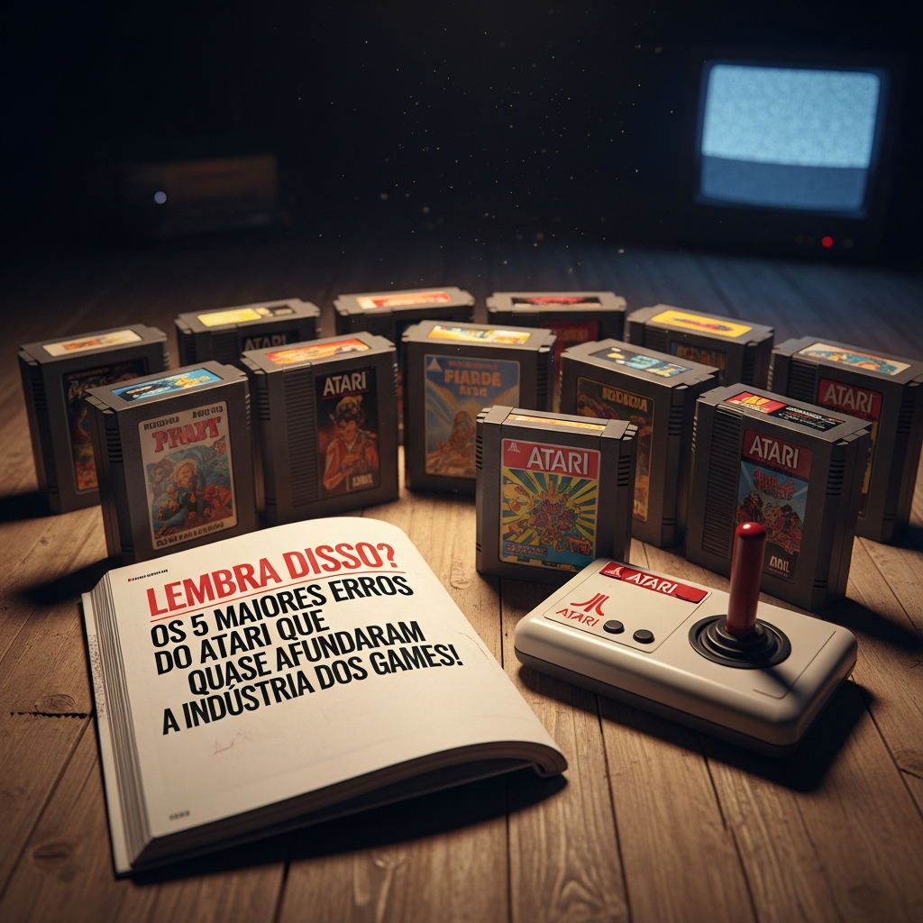 Atari: Os 5 Erros Fatais Que Quase Destruíram a Indústria dos Games | GuiaZap