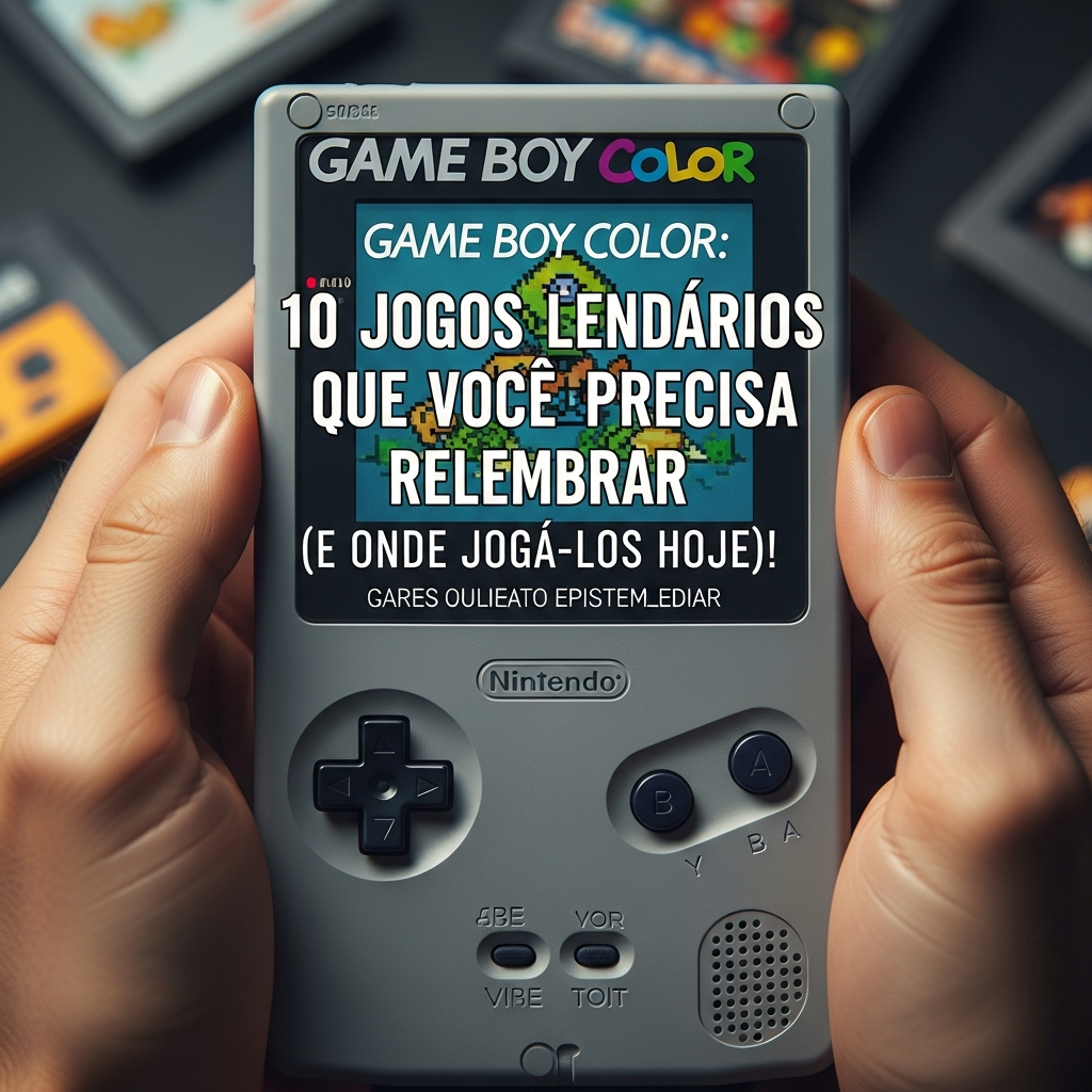 Game Boy Color: 10 Jogos Lendários Que Você PRECISA Relembrar (E Onde Jogá-los Hoje) | GuiaZap