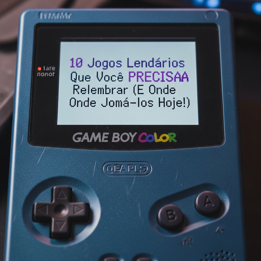 A Era Dourada do Game Boy Color: Inovação e Legado Tecnológico