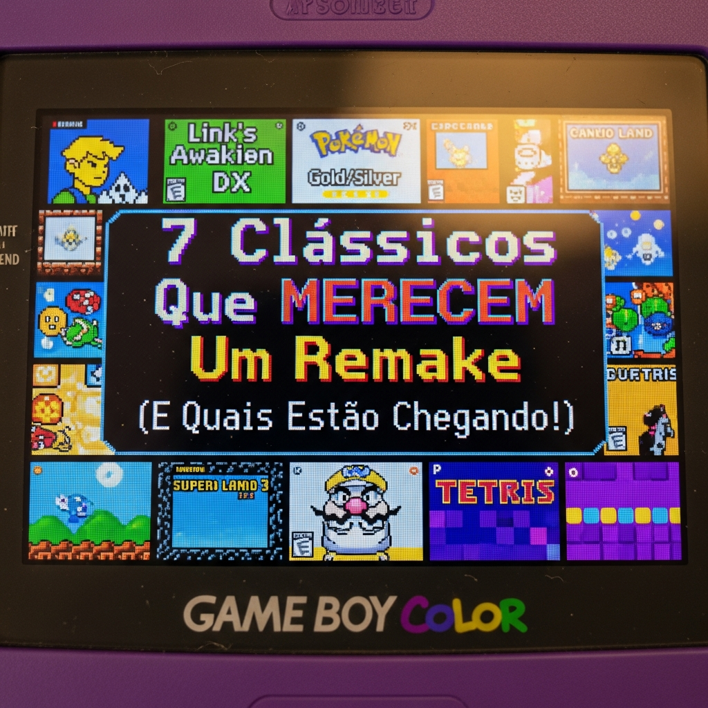 O Legado Tecnológico e Cultural do Game Boy Color: Mais Que Pixels Coloridos