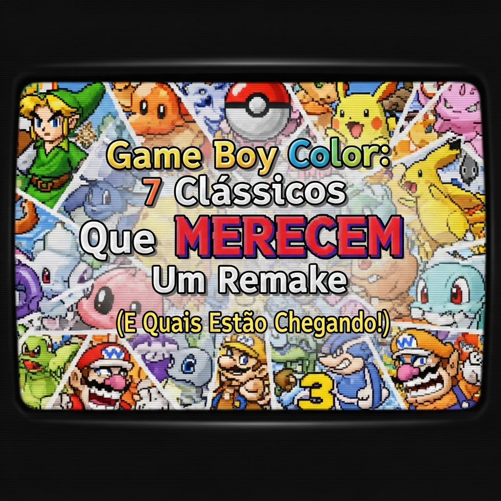 Os 7 Clássicos do GBC Que Clamam Por um Remake Moderno e Tecnológico
