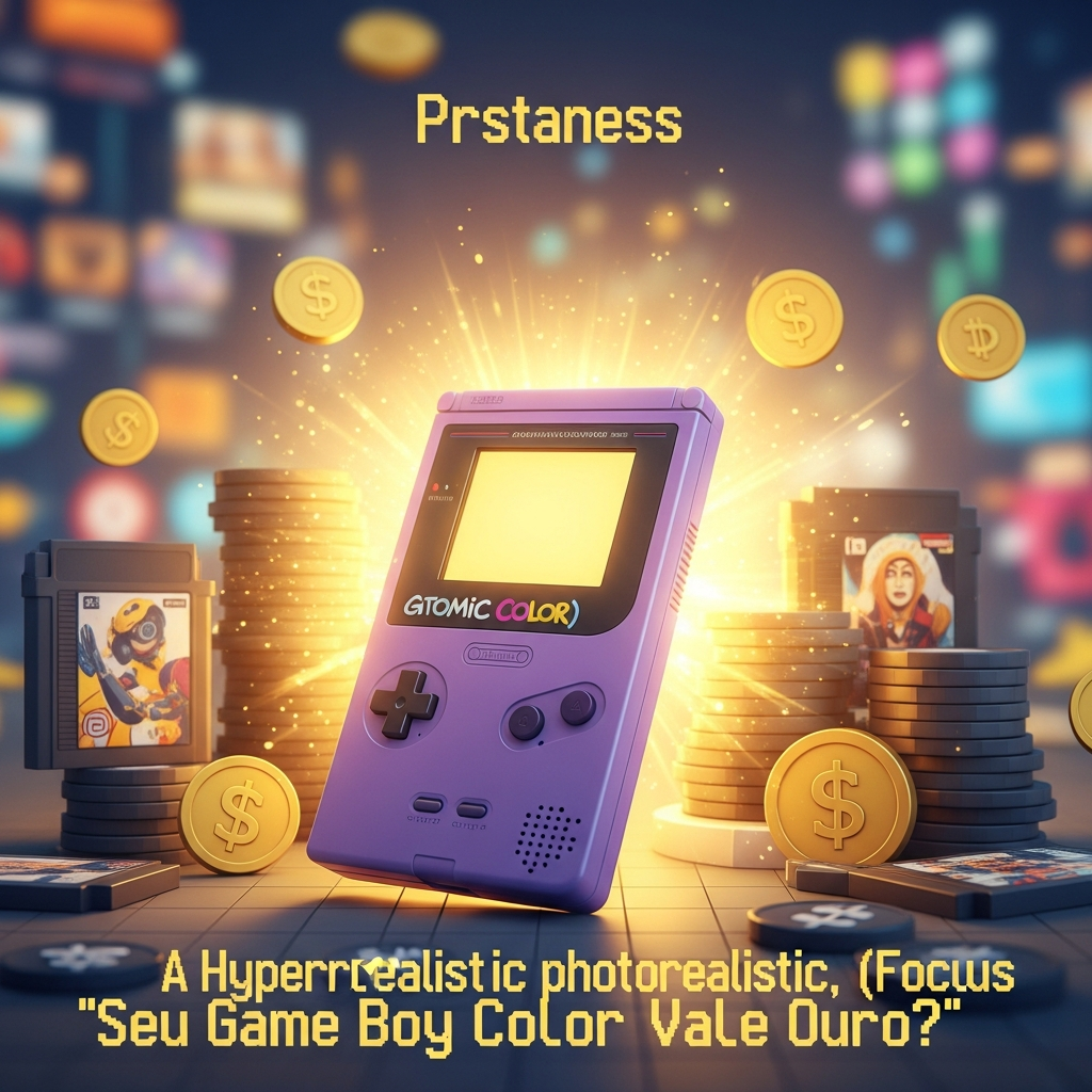 Seu Game Boy Color Vale Ouro? Descubra QUANTO ele custa no Mercado Retro AGORA!