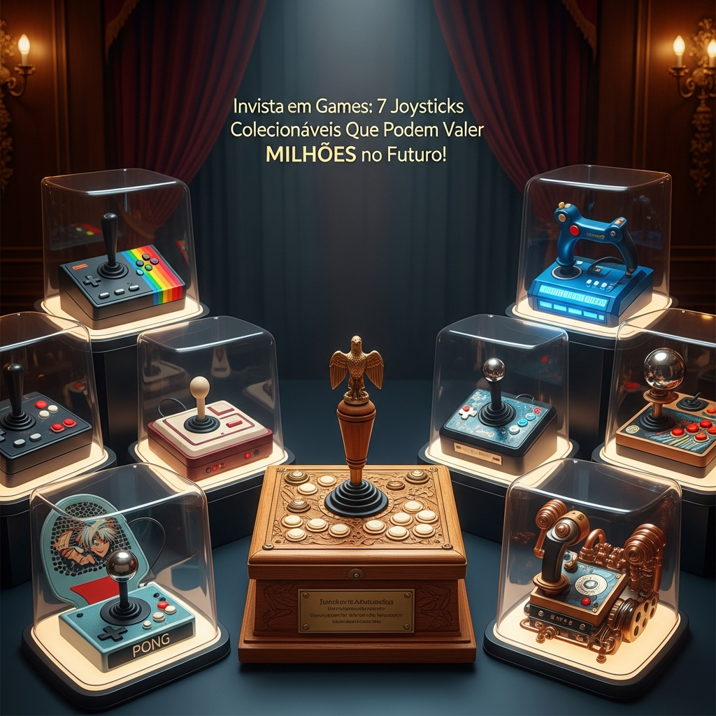 Invista em Games: Joysticks Colecionáveis Que Podem Valer MILHÕES - GuiaZap.com