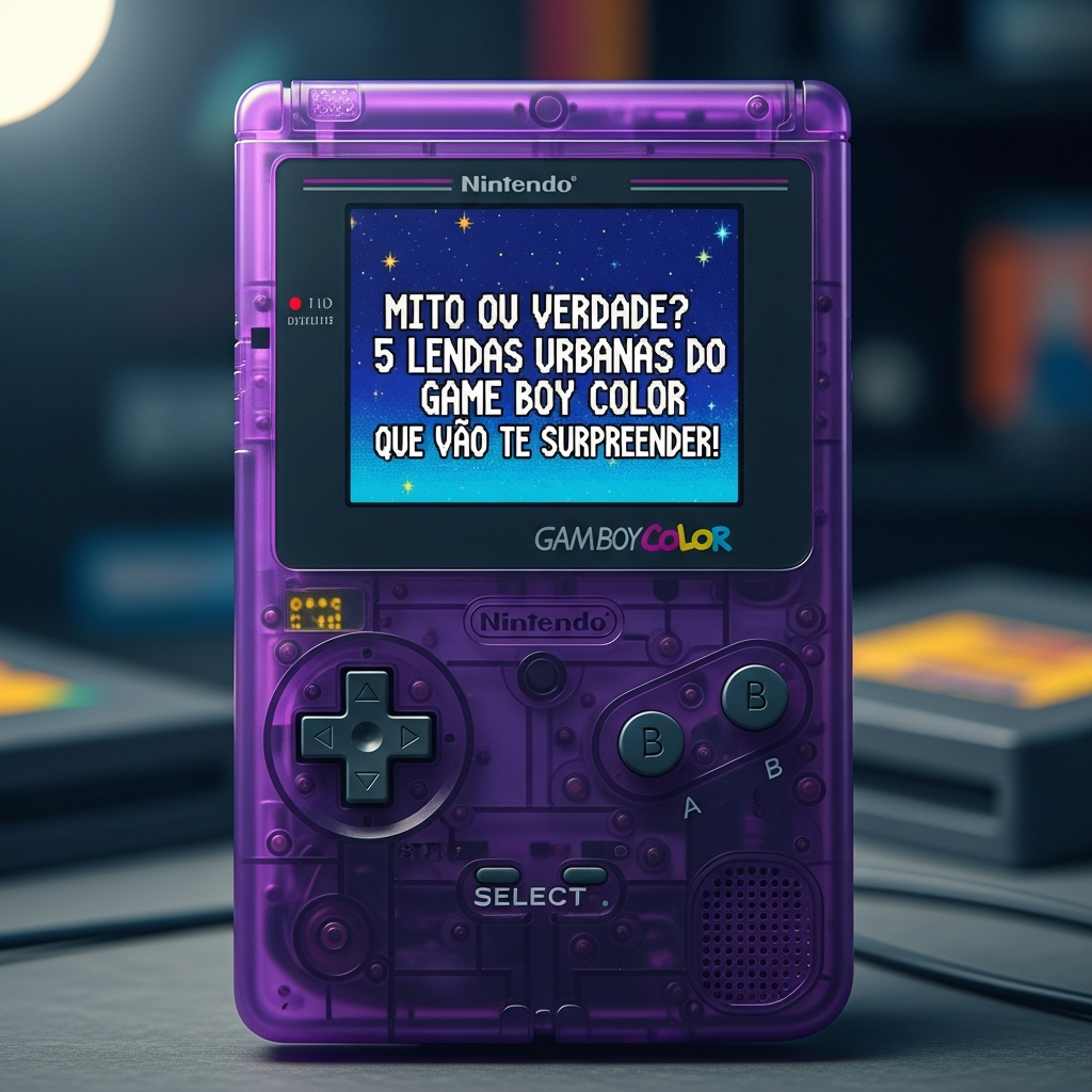 Mito ou Verdade? 5 Lendas Urbanas do Game Boy Color Que Vão Te Surpreender! | GuiaZap