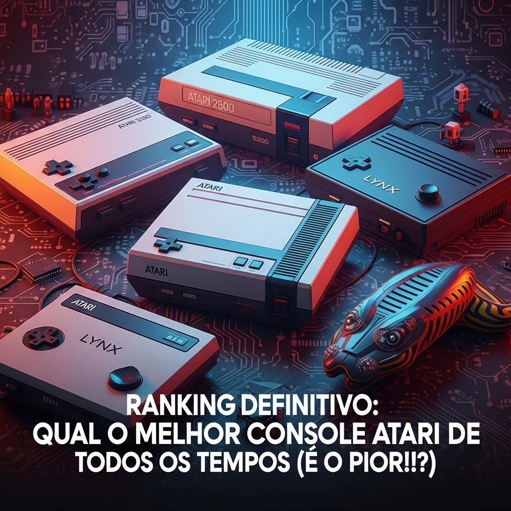 Ranking Definitivo Atari: Qual o Melhor e o Pior Console de Todos os Tempos?