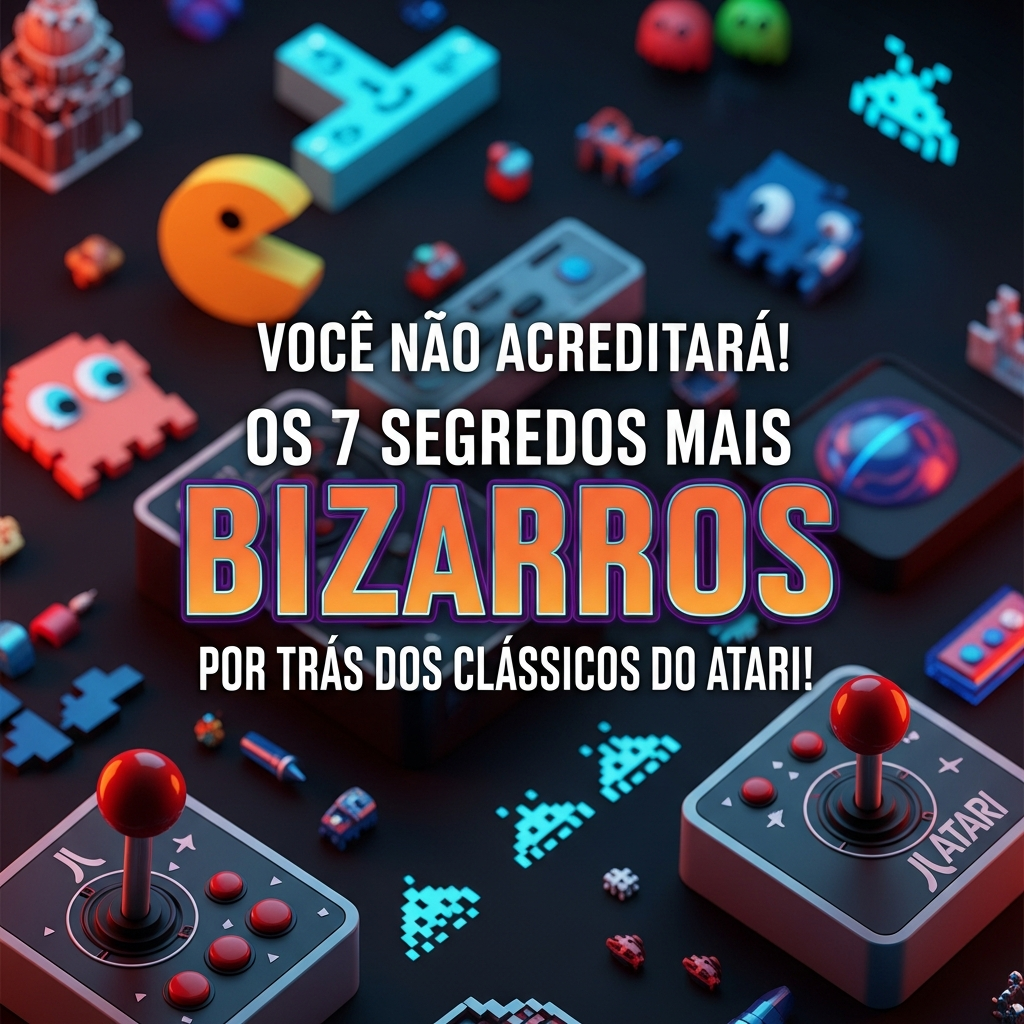 Você Não Acreditará! 7 Segredos Chocantes dos Clássicos do Atari Revelados!