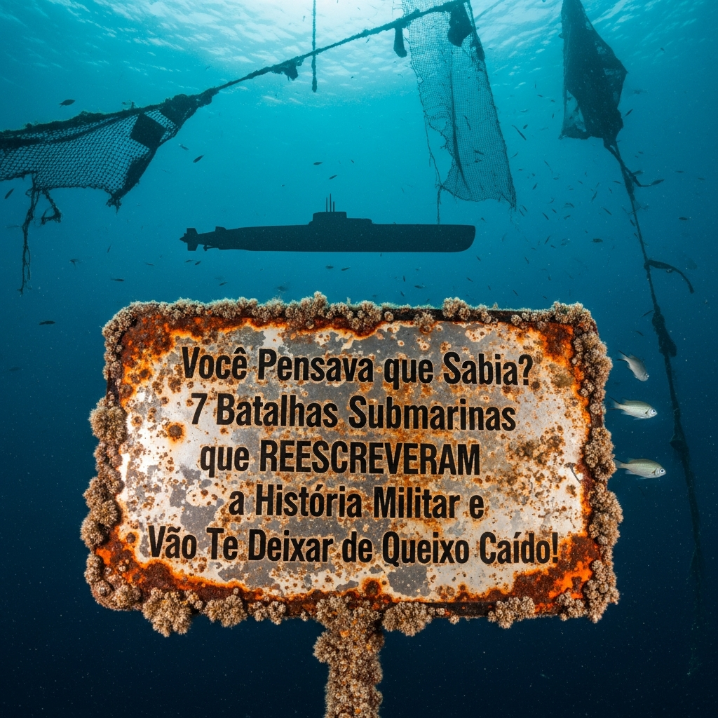 7 Batalhas Submarinas que REESCREVERAM a História Militar: Mergulhe e Chafurde!
