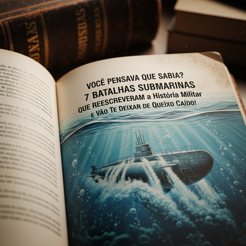 1. A Aurora da Guerra Submarina: U-Boats na Primeira Guerra Mundial e a Quase Queda Britânica