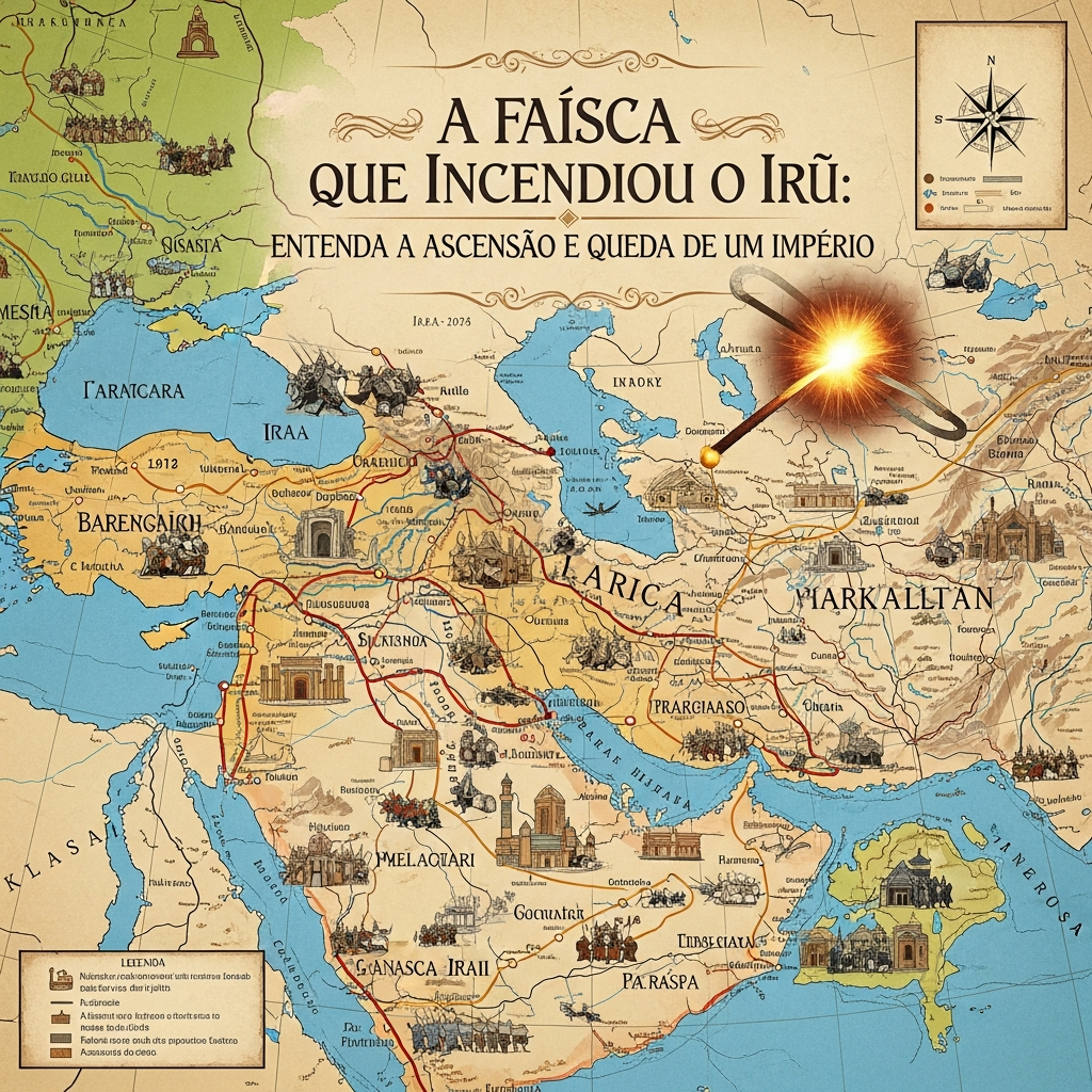 A Faísca que Incendiou o Irã: Ascensão e Queda de um Império