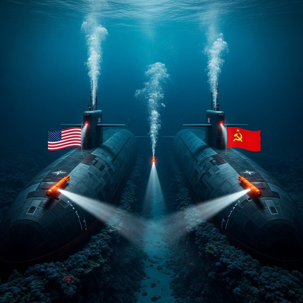 Tecnologia de Ponta e Estratégias de Confronto: O Jogo Mortal dos Submarinos Nucleares