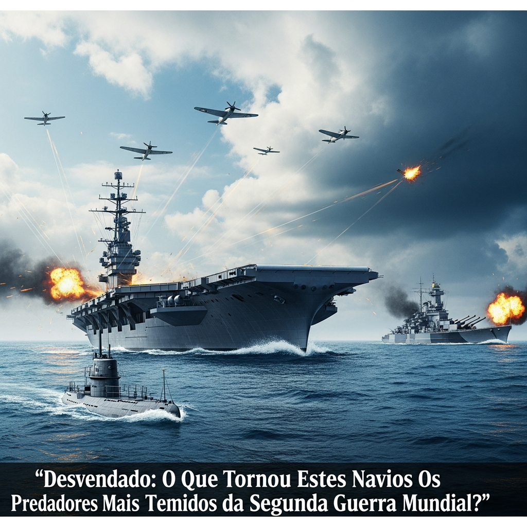 Desvendado: O Que Tornou Estes Navios Os Predadores Mais Temidos da Segunda Guerra Mundial?