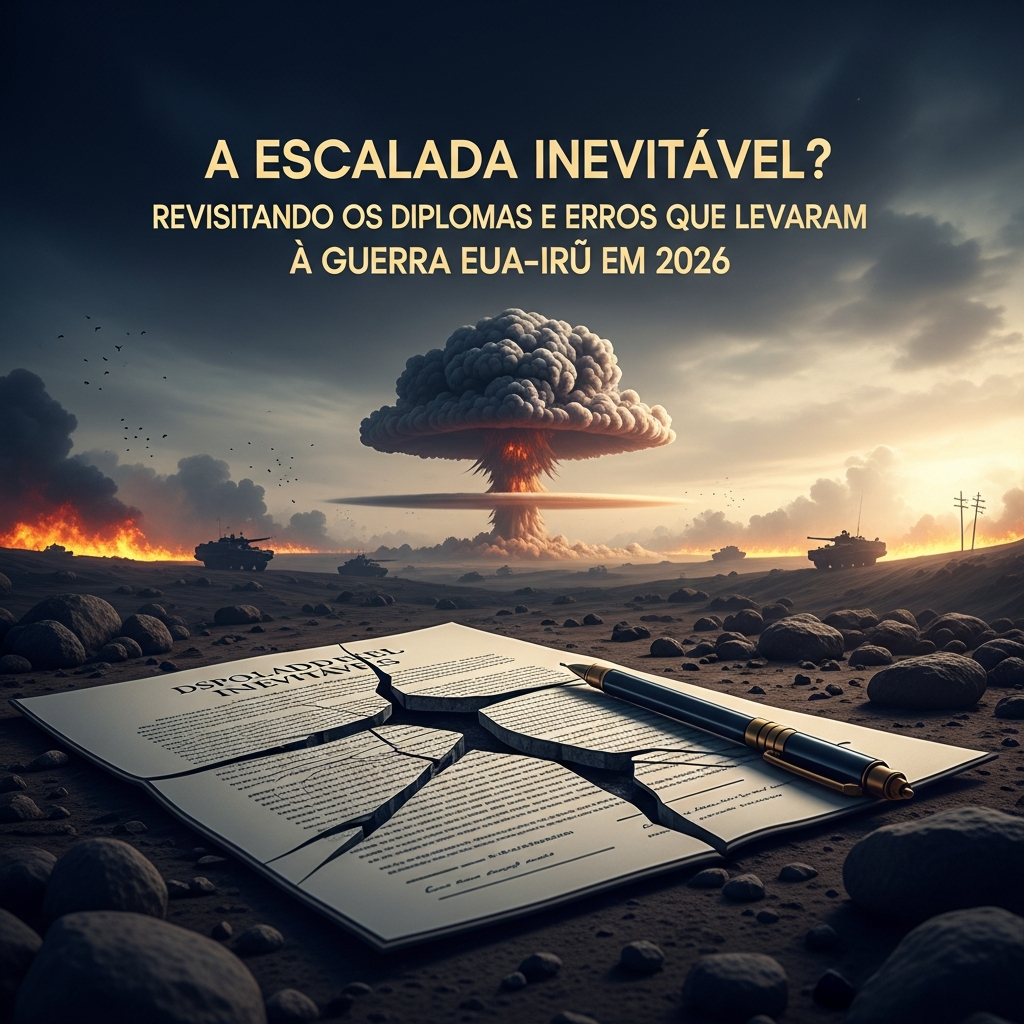 A Escalada Inevitável? Revisitando os Diplomas e Erros que Levaram à Guerra EUA-Irã em 2026.