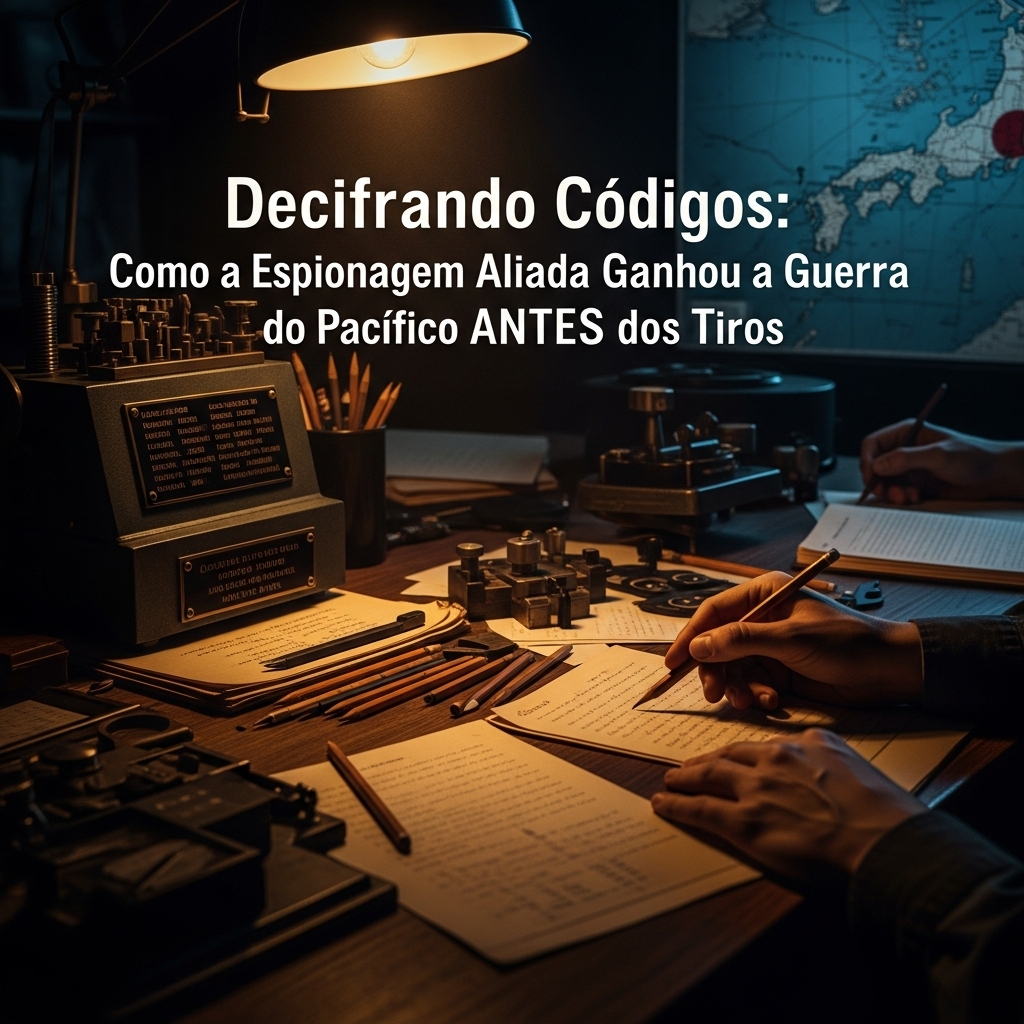 Decifrando Códigos: A Espionagem Aliada que Venceu a Guerra do Pacífico Antes dos Tiros - Guia Zap