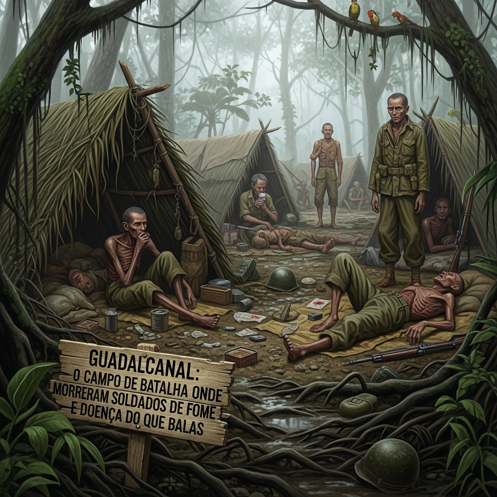 Guadalcanal: O Campo de Batalha Onde a Fome e a Doença Foram Mais Mortais que as Balas