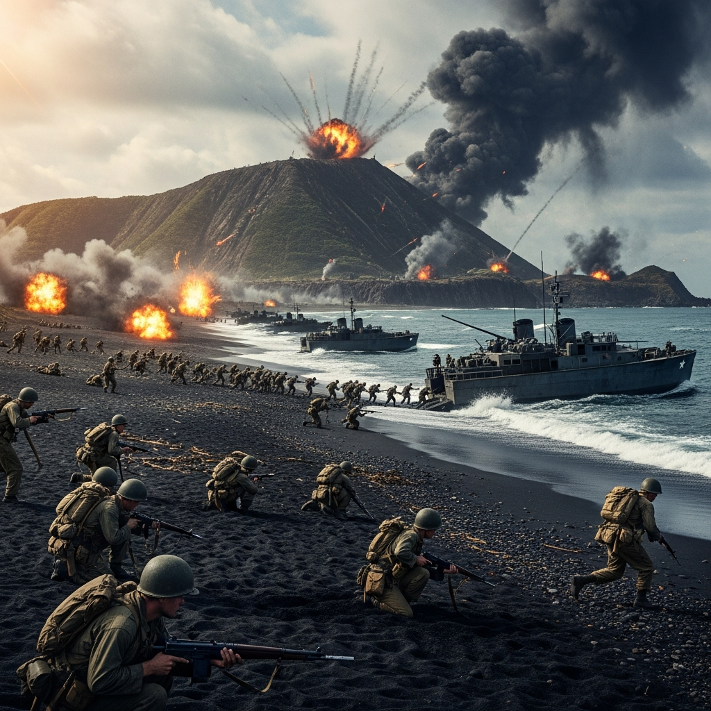 O Desembarque e o Início do Inferno Camuflado