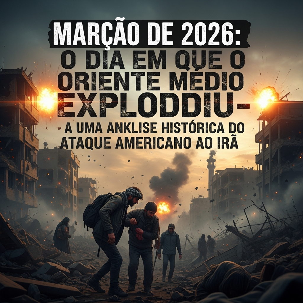 Março de 2026: O Dia em que o Oriente Médio Explodiu – Uma Análise Histórica do Ataque Americano ao Irã.