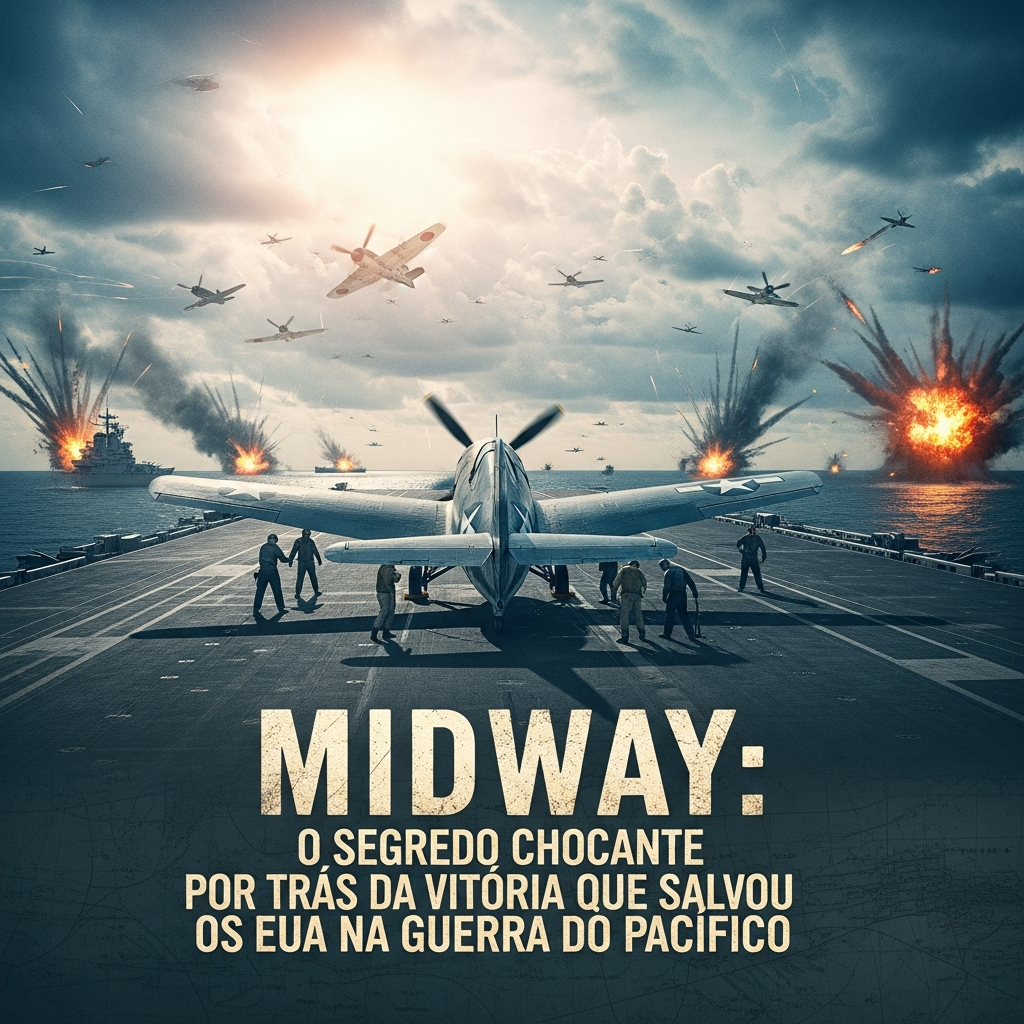 Midway: O Segredo Chocante Por Trás da Vitória que Salvou os EUA na Guerra do Pacífico - Análise Profunda GuiaZap