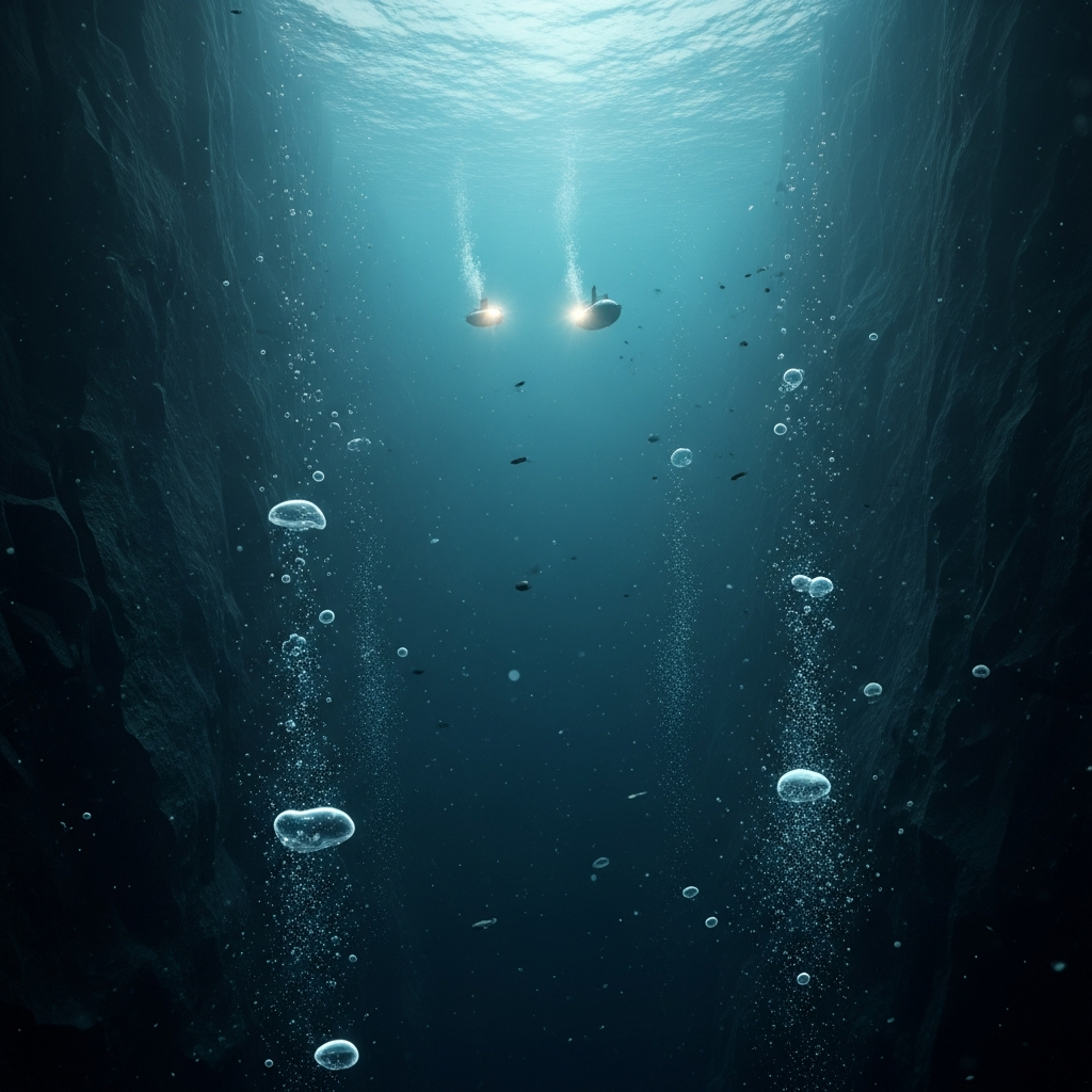 O Contato Silencioso: A Dança Mortal no Abismo Profundo