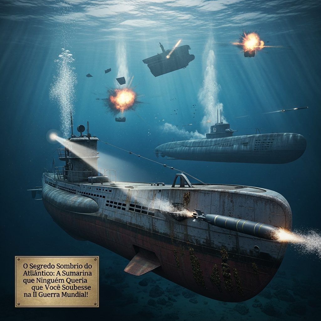 O Segredo Sombrio do Atlântico: A Batalha Submarina Oculta da II Guerra Mundial | GuiaZap