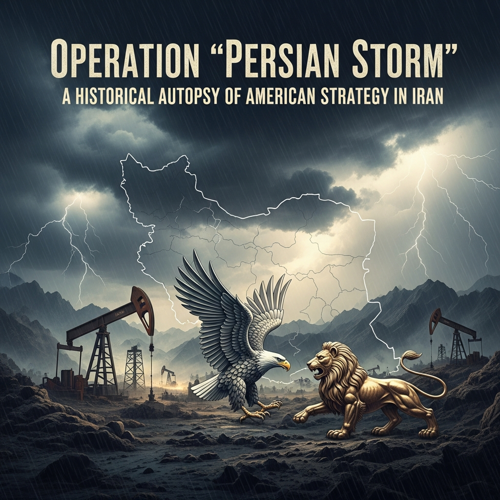Operação 'Tempestade Persa': Uma Autópsia Histórica da Estratégia Americana no Irã