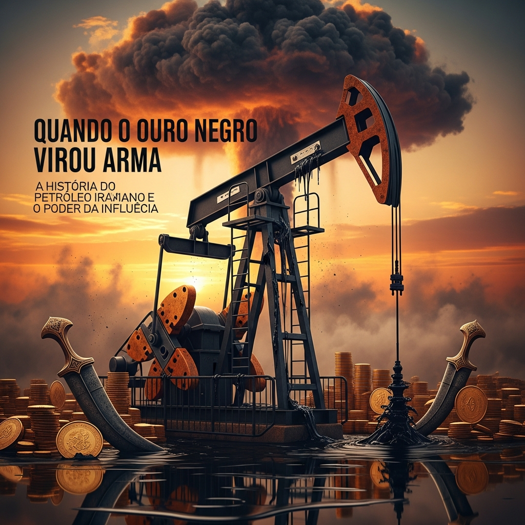 Quando o Ouro Negro Virou Arma: A História do Petróleo Iraniano e o Poder da Influência