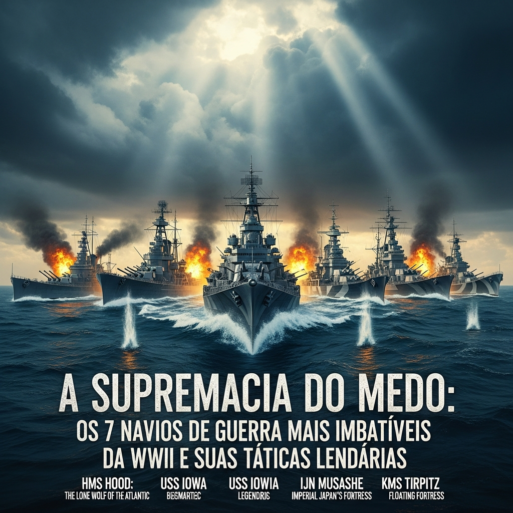 A Espinha Dorsal da Frota Aliada: USS Enterprise e HMS Warspite – Símbolos de Resiliência