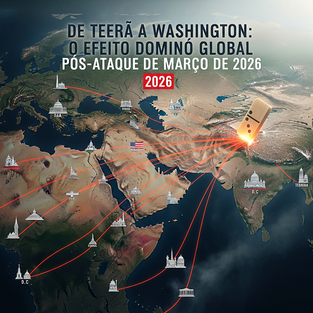 De Teerã a Washington: O Efeito Dominó Global Pós-Ataque de Março de 2026