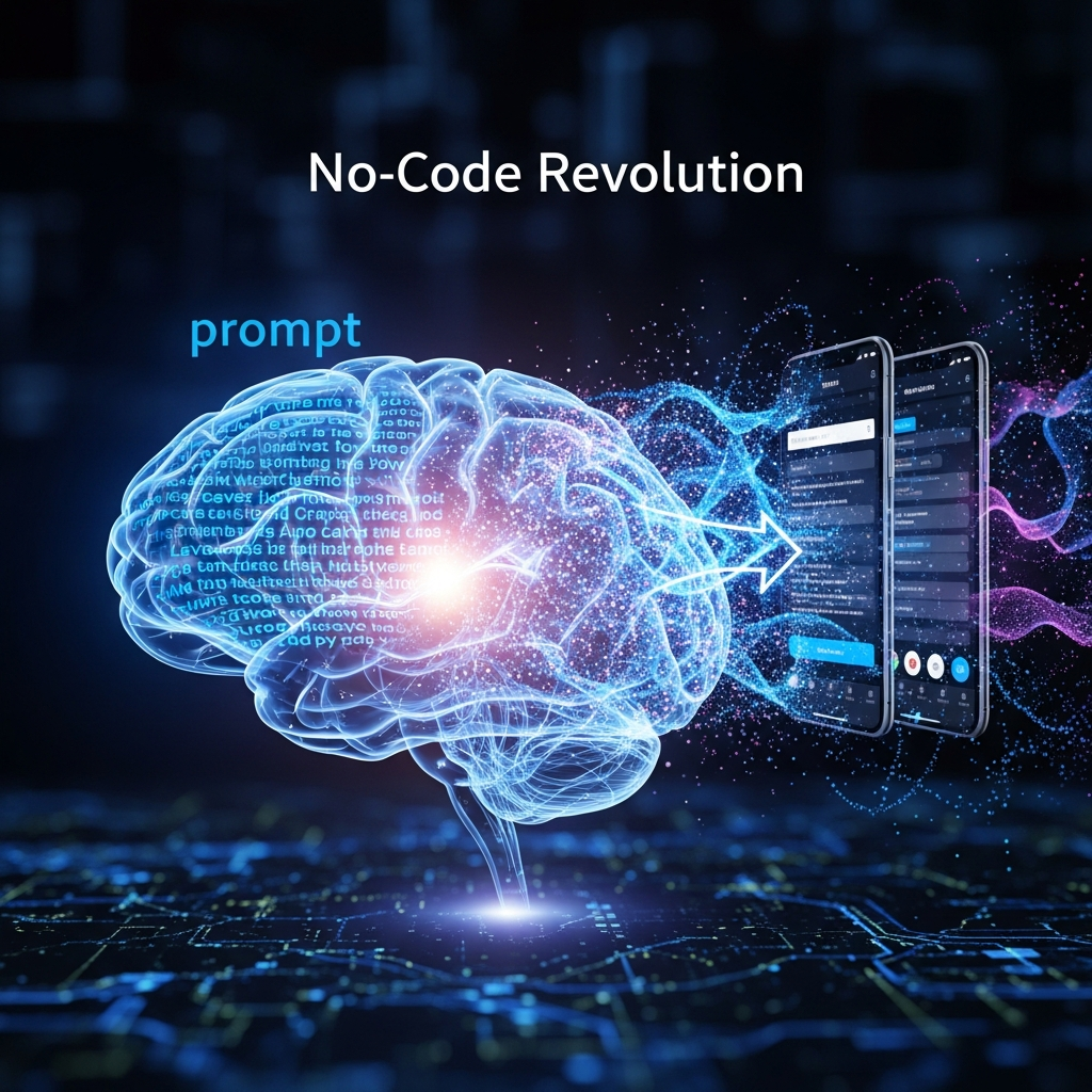 O Paradigma No-Code 2.0: Da Interface Gráfica à Intenção Semântica
