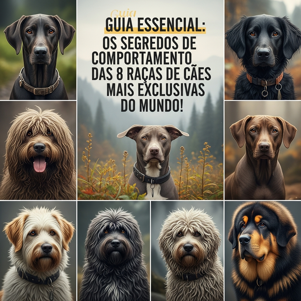 Guia Essencial: Comportamento das 8 Raças de Cães Mais Exclusivas | GuiaZap