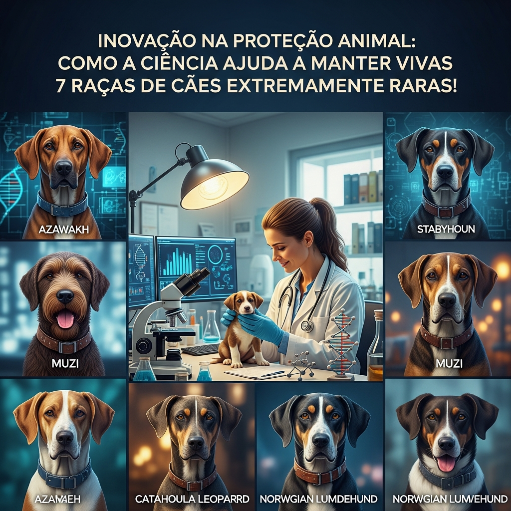 Inovação na Proteção Animal: Como a Ciência Salva 7 Raças de Cães Raras | GuiaZap