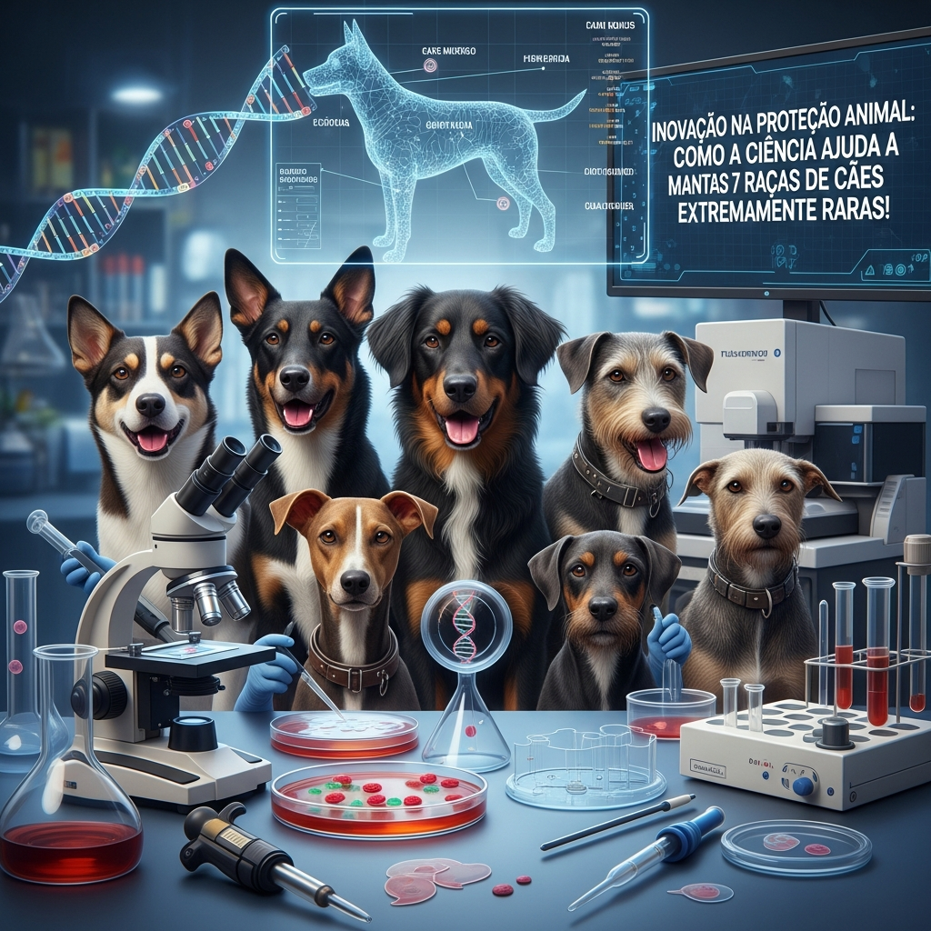 Ameaças Globais à Diversidade Canina e a Urgência da Conservação Genética