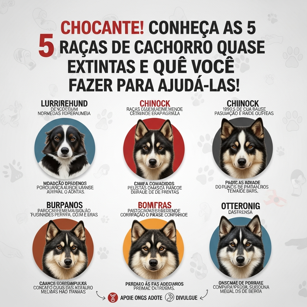 Chocante! 5 Raças de Cachorro Quase Extintas e Como Salvá-las - GuiaZap