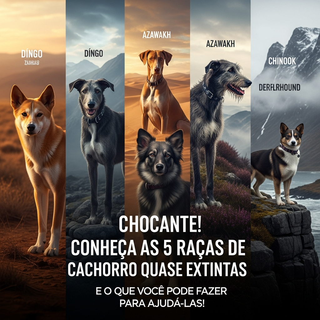 Otterhound e Dandie Dinmont Terrier: Gigantes e Pequeninos em Perigo Iminente